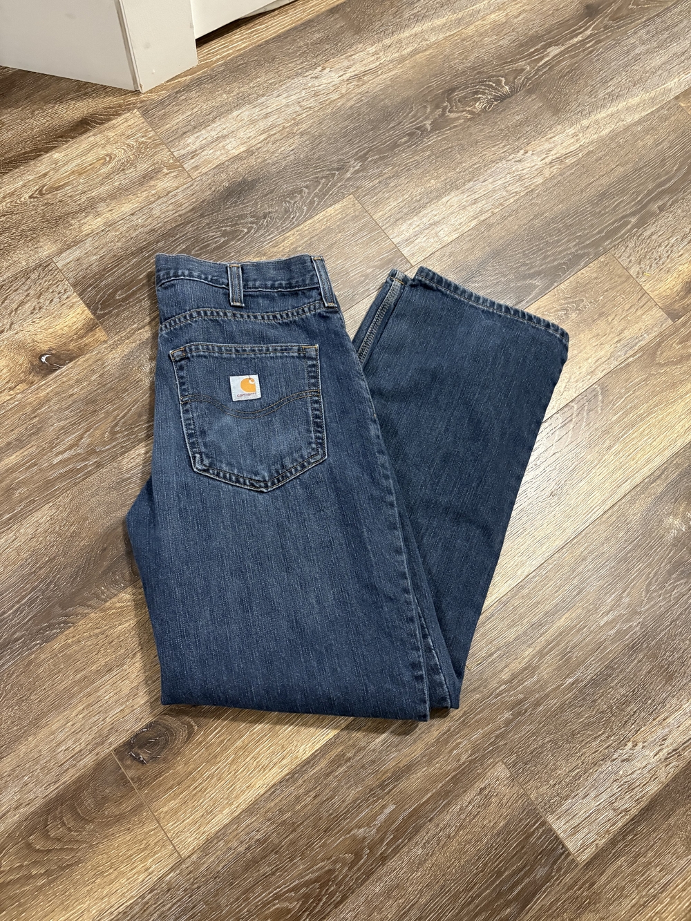 Carhartt Classic Dark Wash Straight Leg Jeans 32x32